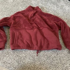Large Cropped Cozy Sweater